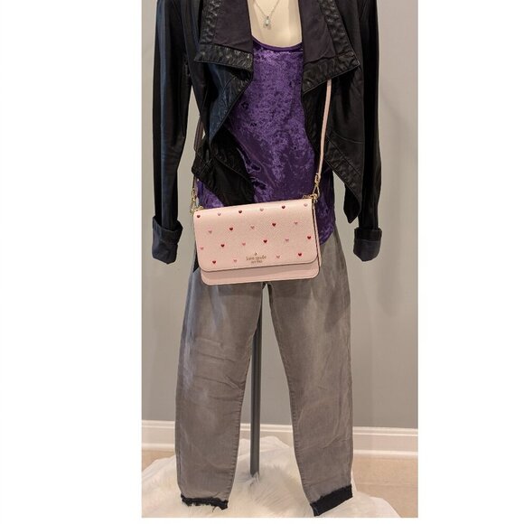 LIVERPOOL ankle skinny charcoal gray jeans with black distressed cuffed hem - Picture 12 of 16